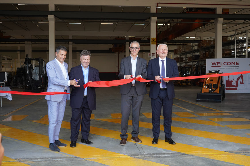 Inaugurato il nuovo stabilimento CNH Industrial di Cesena